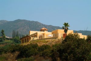 Straw bale construction in a California Mission style. Photo by Ryan Pennell.