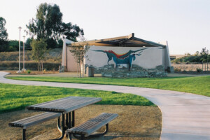 Briercrest Park Comfort Station. Photo by GlenSchmidt. tile design-organic architecture-hubbell and hubbell-san diego,california
