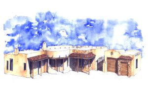 Valade Watercolor Rendering by Deka Kano.