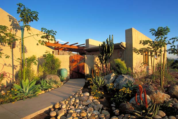 de Renouard Residence. Photo by John Durant. sustainable architecture-straw bale-green home design-modern-hubbell and hubbell-san diego,california