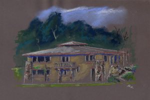 CTPH-Gorilla-Research-Clinic-Rendering-sustainable architecture-natural building-Hubbell and Hubbell Architects-San Diego,CA