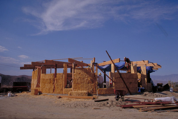 Shimeall Straw Bale Wall Construction