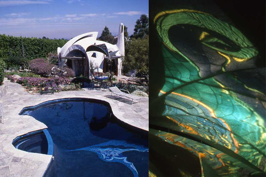 La Jolla Guest House and Pool / Reflection Inside Guest House