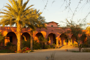 Exterior of the hacienda. Photo by David Deckey.