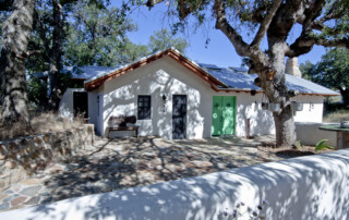 Front of La Fonda House. Photo by Lori Brooks.